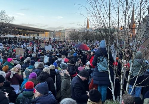 Demo gegen Rechtsextremismus Hamburg